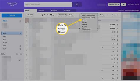 How To Find All Unread Messages In Yahoo Mail