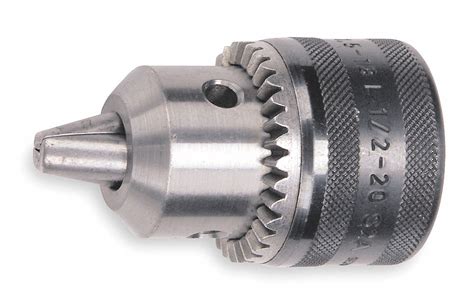 milwaukee drill chuck threaded mounting size 5 8 in 16 max drill capacity 1 2 in 2y329 48