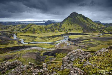 Mountain View Highlands Iceland Europe Synnatschke Photography