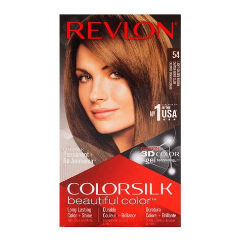 These soft golden tones reflect just enough light to make it look like the sun did all the work. Order Revlon Colorsilk Light Golden Brown Hair Color 54 ...