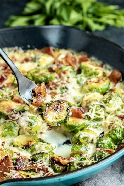 cheesy bacon brussels sprouts home made interest