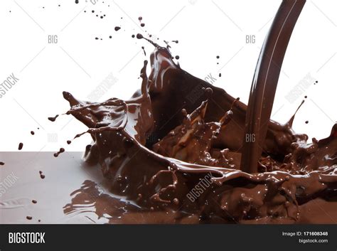 Splash Chocolate Image And Photo Free Trial Bigstock