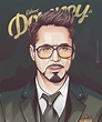 Robert Downey Jr - Potrait Illustration by Kediri on @DeviantArt ...
