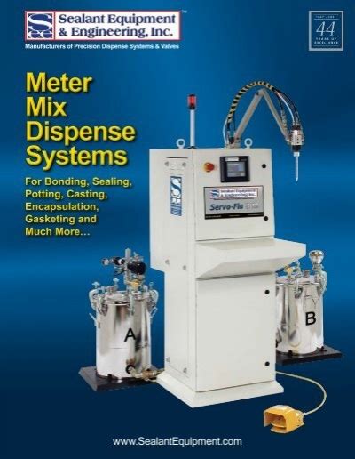 Meter Mix Dispense Systems Sealant Equipment And Engineering