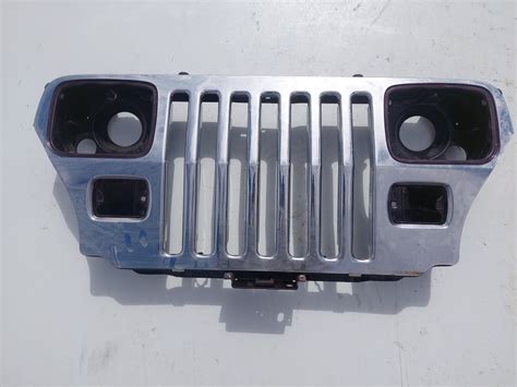 Wrangler Yj Grille Grill Headlight Mounting Panel Radiator Support
