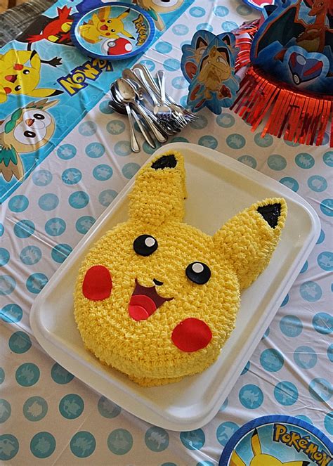 Pikachu Birthday Cake Mayhem In The Kitchen