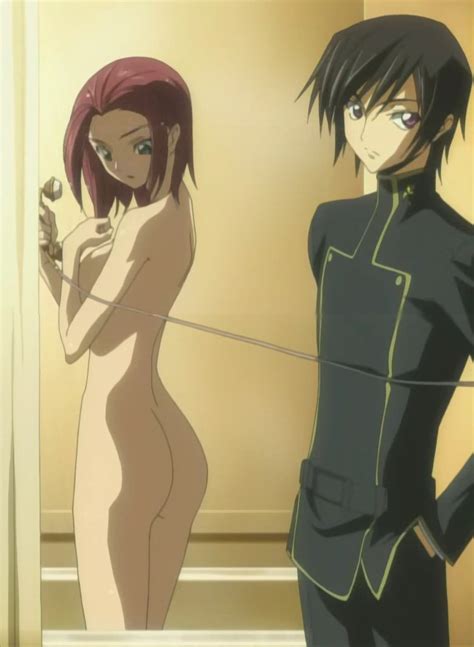 Kouzuki Kallen Lelouch Vi Britannia Code Geass Screencap Stitched Third Party Edit 00s