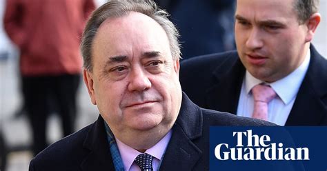 Alleged Assault Led To Ban On Alex Salmond Working Alone With Women Uk News The Guardian