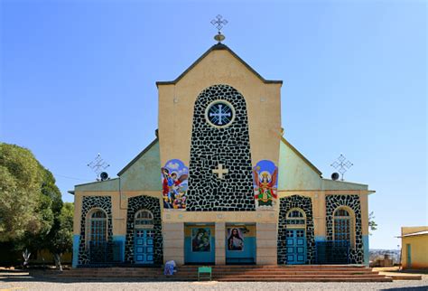 Kidus Michael Eritrean Orthodox Tewahedo Church Asmara Eritrea Stock