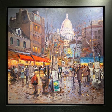 Parisian Painter By Henderson Cisz Evergreen Art Cafe Daventry