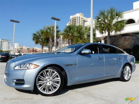 Proud navy pearl paint color family: 2011 Jaguar XJ XJL Supercharged in Frost Blue Metallic ...