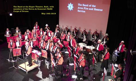 Charity Concert May 2019 Band Of Avon Fire And Rescue Service