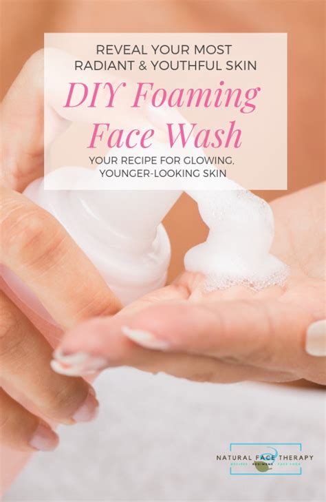 How To Make Your Own Face Wash Diy Facial Cleanser Recipe Natural