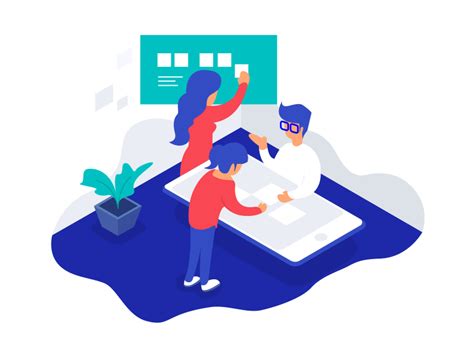Work Process Animated Illustration By Ammy S On Dribbble