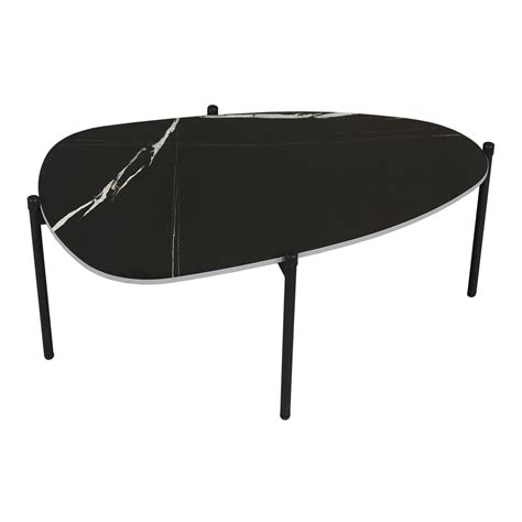 It is topped with an oval tempered glass top, and it features a black mesh lower shelf that provides the perfect place top material: Modern Oval 36 Inch Marble Top Coffee Table, Black ...