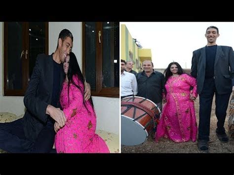 World S Tallest Man Finds LOVE With Woman Ft In Shorter Than Him YouTube