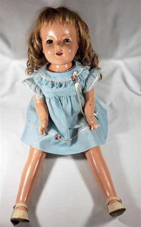 Vintage C1928 Effanbee Lovums Mary Ann Doll Large Size Etsy Ann