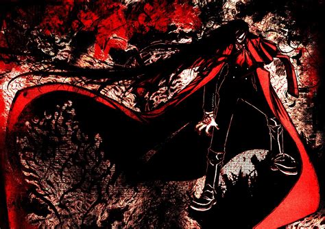 Wallpaper Illustration Anime Red Hellsing Alucard