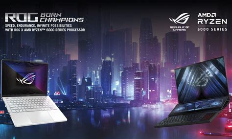 Deretan Laptop ASUS ROG Dengan Prosesor AMD Ryzen 6000 Series Siap