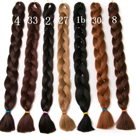 20 Best Images Hair Braiding Colors 100 Kanekalon Soft Jumbo Braid
