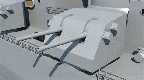 Us 5 Inch 38 Calibre Dual Purpose Naval Gun Battleship Blog