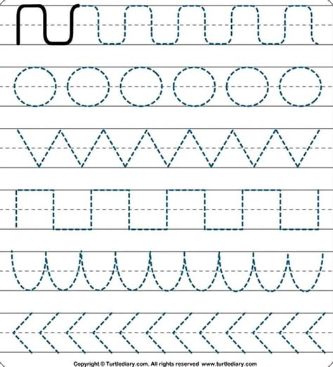 Material Educativo Ejercicios De Motricidad Fina Reforzamos Los Trazos