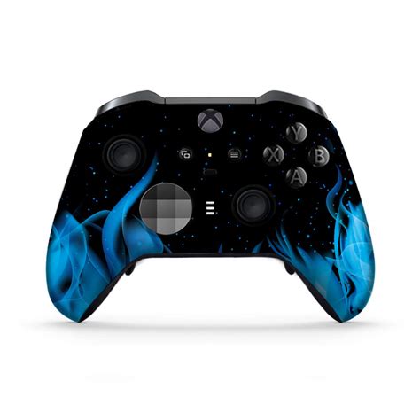 Blue Fire Custom Modded Controller Compatible With Xbox