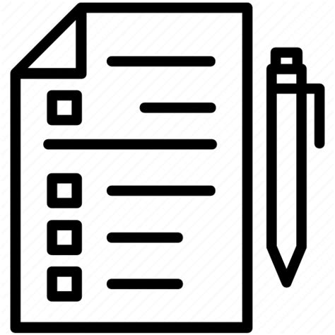 Data Listing Spec Sheet Specification Technical Documentation Icon