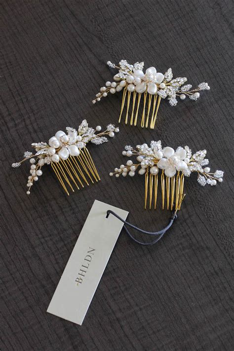 Bhldn Percy Handmade Bridal Hair Accessories 2016 Collection