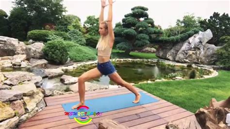 sexy girls doing yoga workouts best female yoga motivation youtube