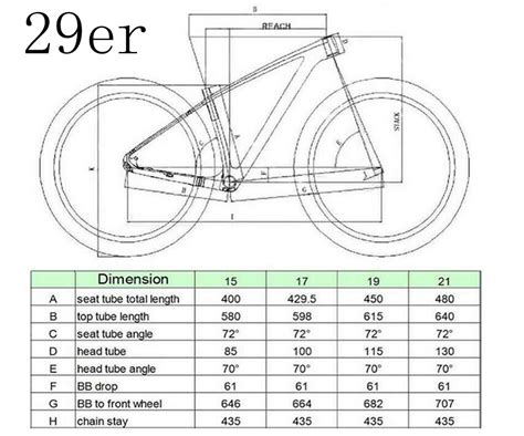 2017 New T1000 Ud Carbon Bike Mtb Frame 29er 275er Mountain Bicycle