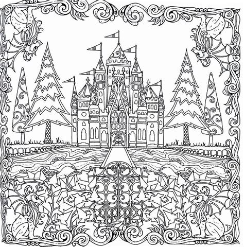 540x540 johanna basford colouring gallery 1200x900 forest coloring pages printable for adults rainforest flowers high. Enchanted Forest (With images) | Abstract coloring pages ...