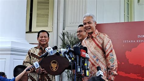 Jokowi Ajak 3 Capres Makan Di Istana Prabowo Kalau Enggak Diundang