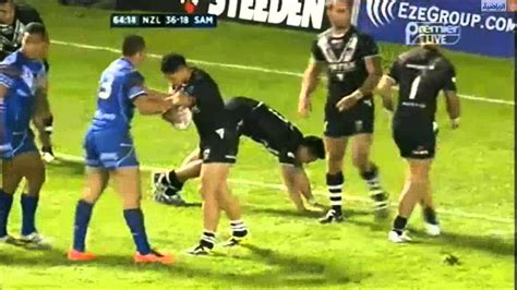 2nd Half New Zealand Vs Samoa Rugby League World Cup 27 10 2013 Youtube