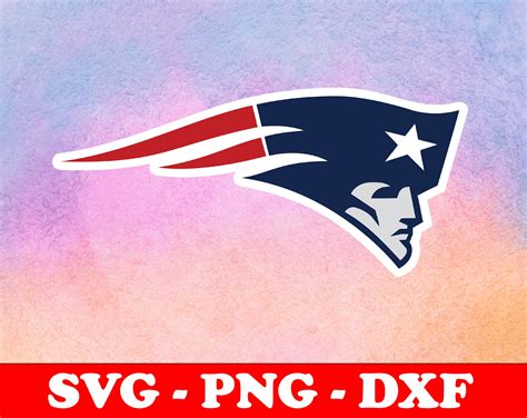 New England Patriots Svg Png Dxf Nfl Football Logo Svg New Etsy