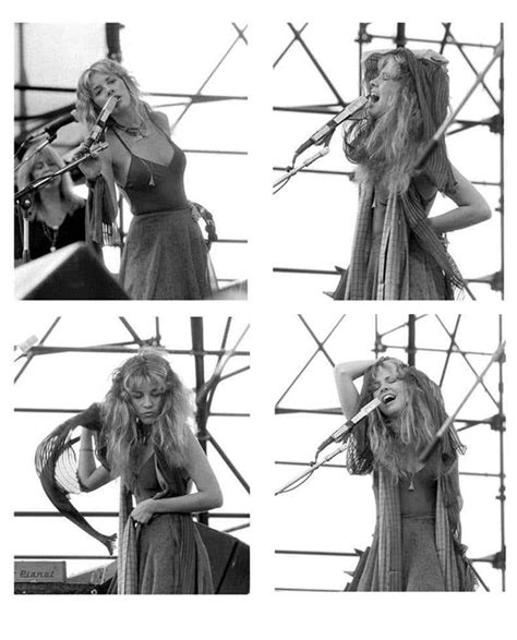 Steve Joester Stevie Nicks Contact Sheet Fleetwood Mac At Jfk