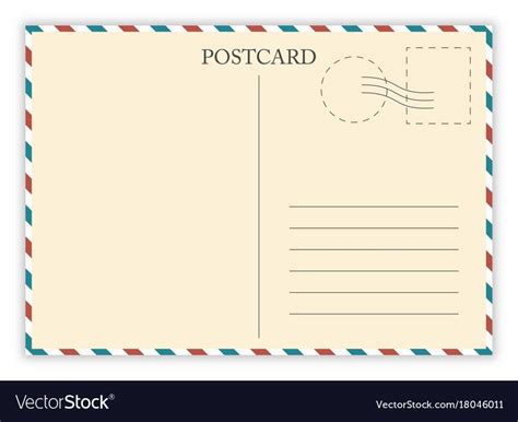 Postcard Template Postcard Design Printable Postcards Free Postcards