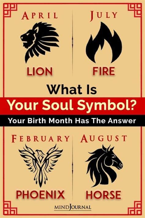 What Is Your Soul Symbol Your Birth Month Has The Answer Artofit