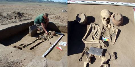 Drama As Archaeologists Discover 2100 Year Old Skeleton Buried With An