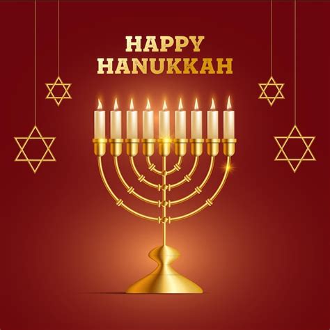 Premium Vector Jewish Festival Hanukkah Also Known As The Festival Of