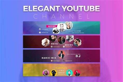 25 Youtube Banner Templates Youtube Channel Art Designs 2018