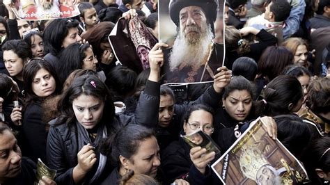 Bbc News In Pictures Egypt Popes Funeral