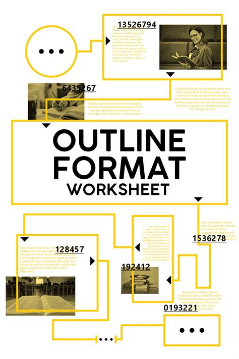 16 Outline Format Worksheet Free Pdf At