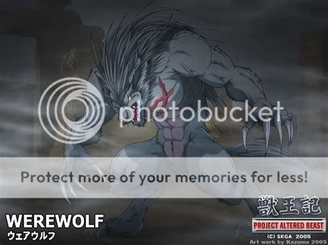 Project Altered Beast Werewolf Graphics Pictures And Images For Myspace