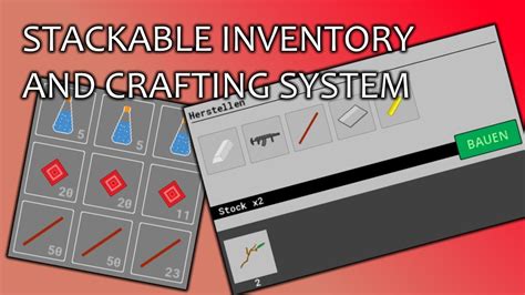Stackable Inventory And Crafting System Testing Gamemaker Studio 2