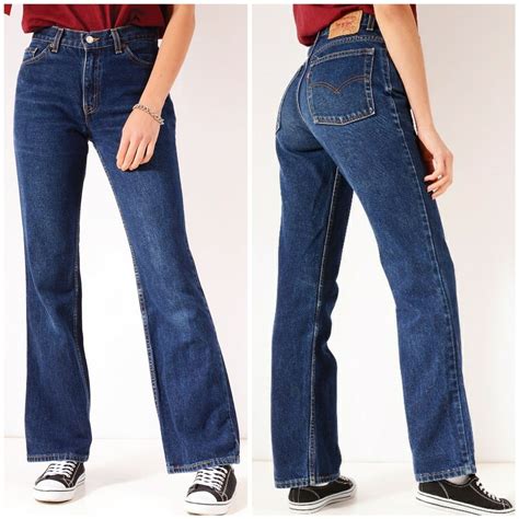 High Waisted Levis High Rise Bootcut Jeans Vintage Mom Jeans Vintage Levis 80s Jeans Levis