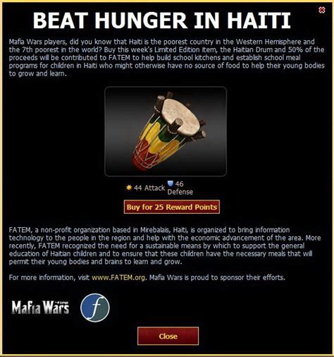 Haitian Drum Mafia Wars Wiki Fandom