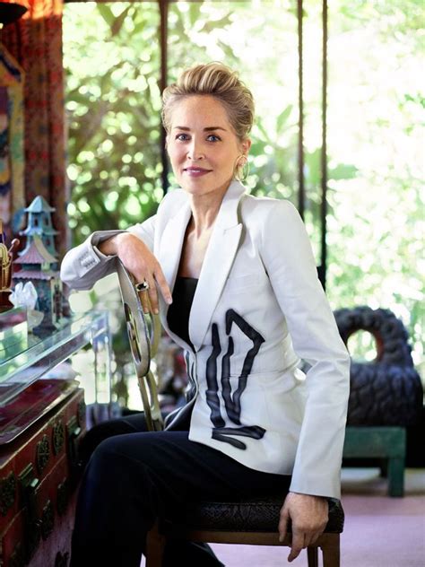 Ratched Star Sharon Stone Covers Town Countrys October Issue Tom