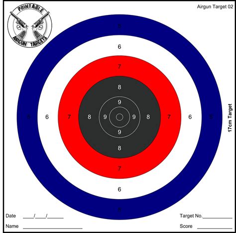 Free Printable Targets Shooting Practice Training Post Exchange Free