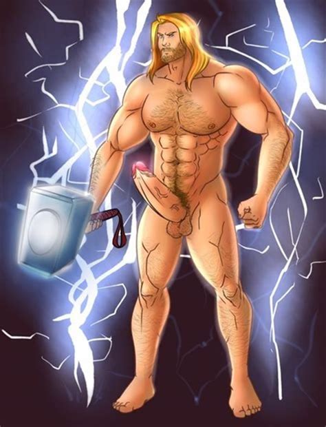 Thor Pelado Herói Nu Em Fotos E Desenhos Xvideos Gay